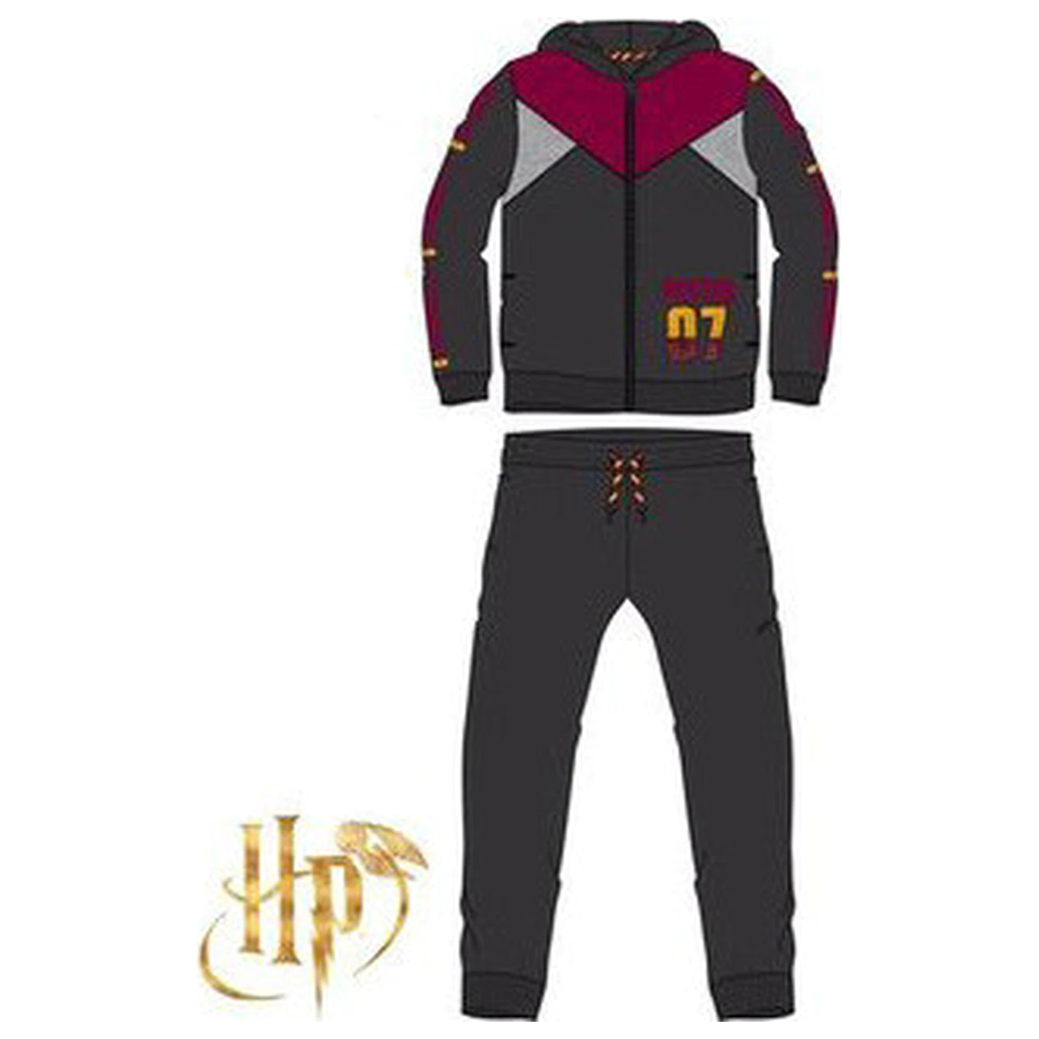 Harry Potter Quidditch Grey dječja trenirka, jogging set fotografija proizvoda
