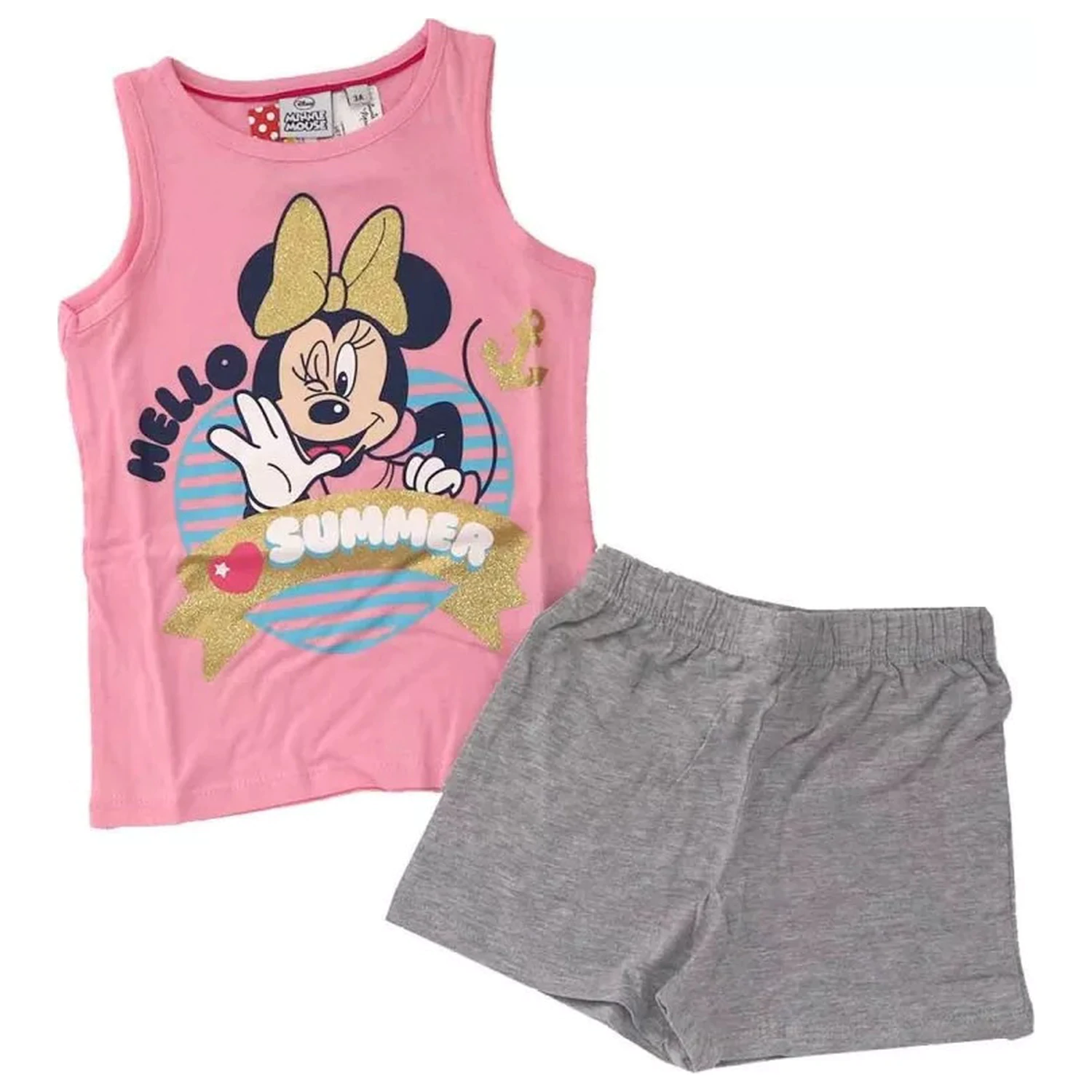 Disney Minnie Summer Dječja kratka pidžama fotografija proizvoda