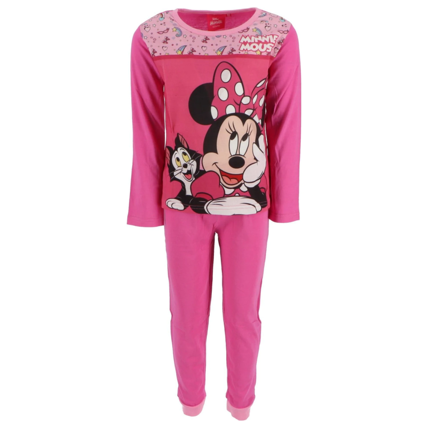 Disney Minnie Figaro Pink dječja duga pidžama fotografija proizvoda