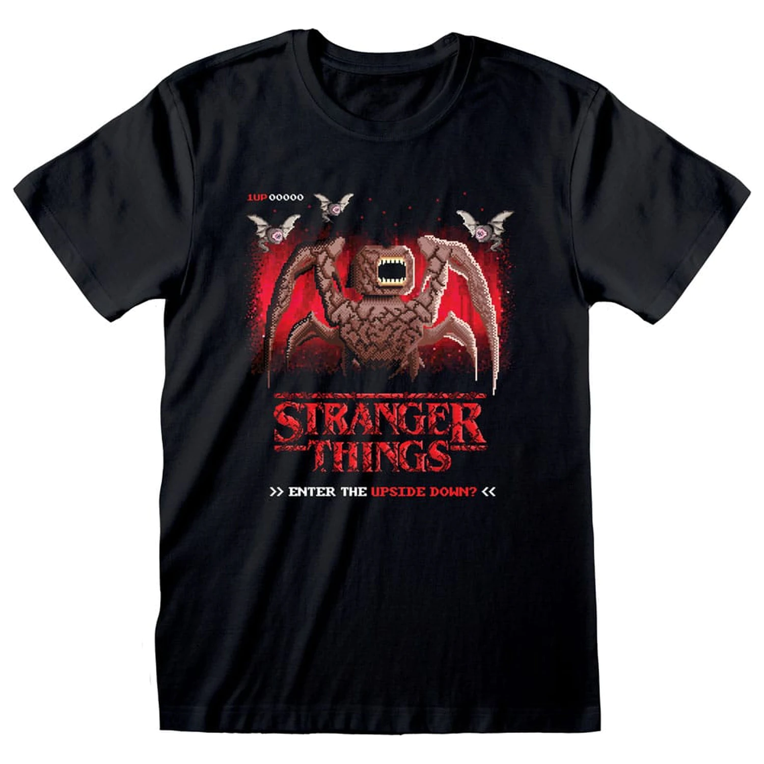 Stranger Things Majica 8 bit Upside Down fotografija proizvoda