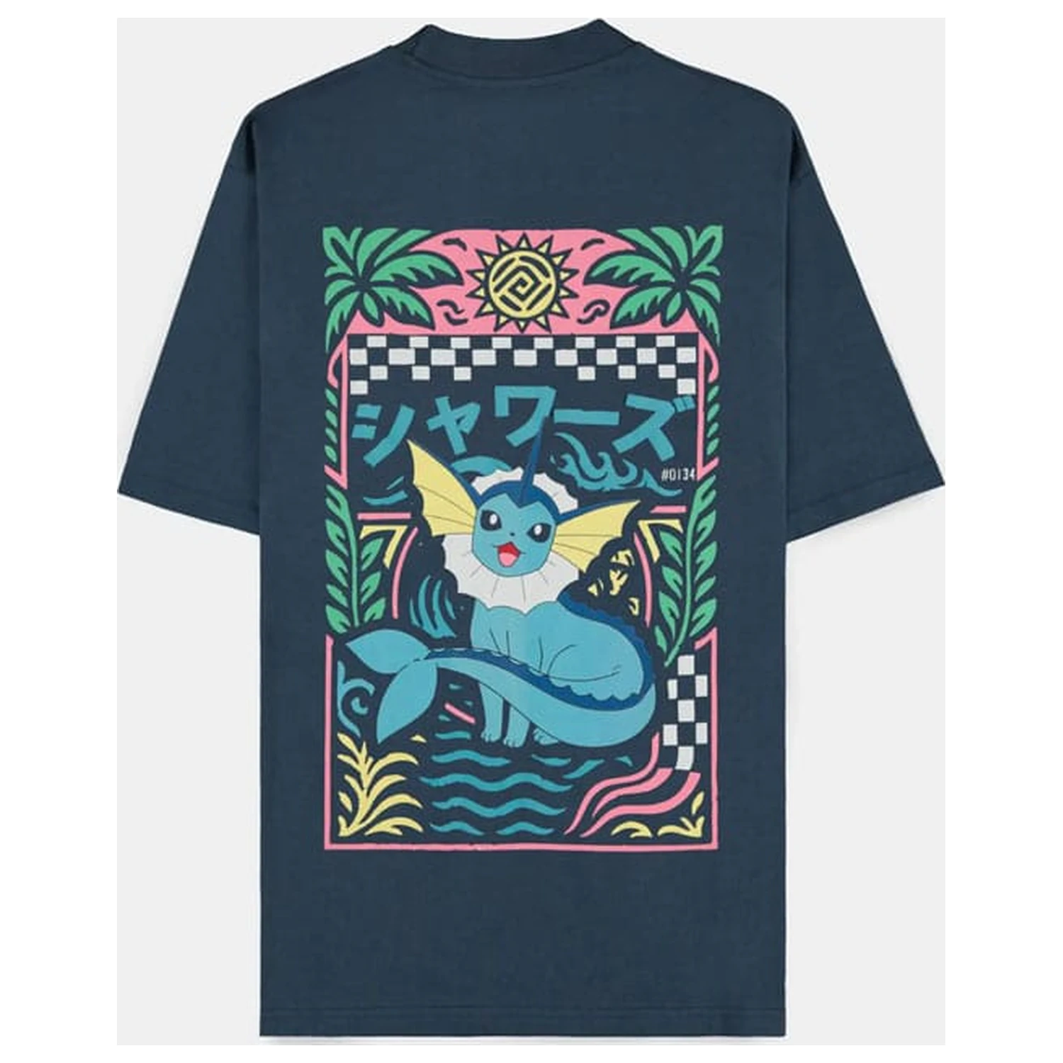 Pokémon Majica Navy Vaporeon fotografija proizvoda