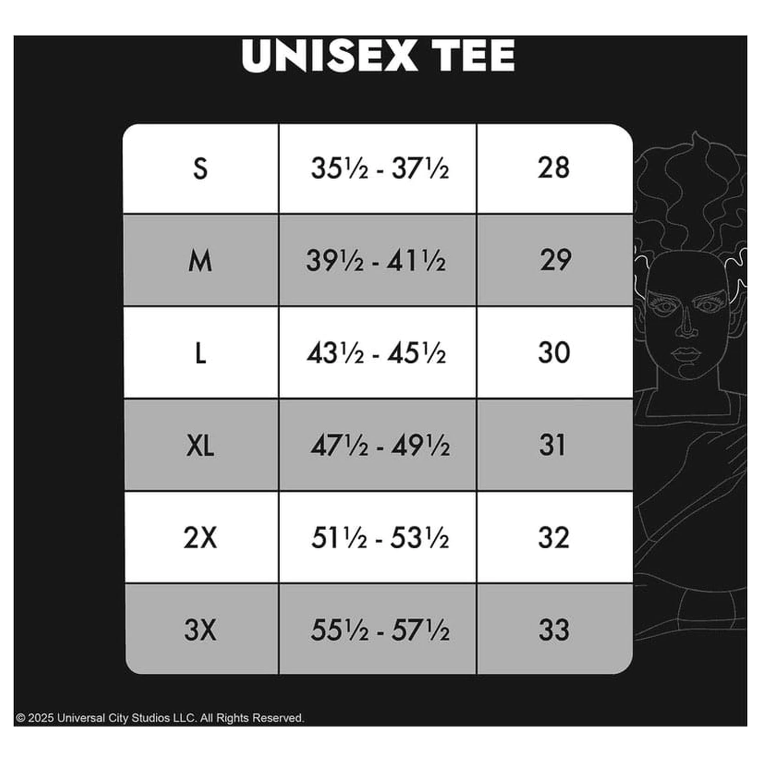 Universal Monsters by Loungefly Majica kratkih rukava Unisex Bride of Frankenstein fotografija proizvoda