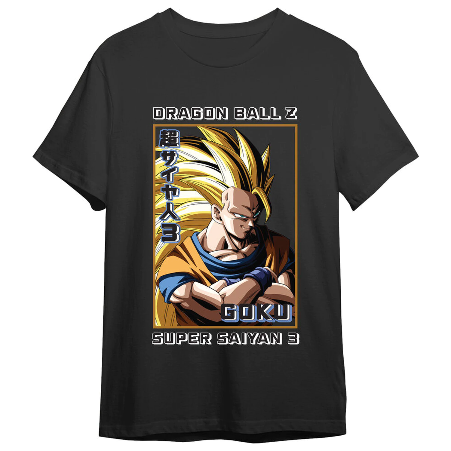 Dragon Ball Z Goku Super Saiyan odrasla majica fotografija proizvoda