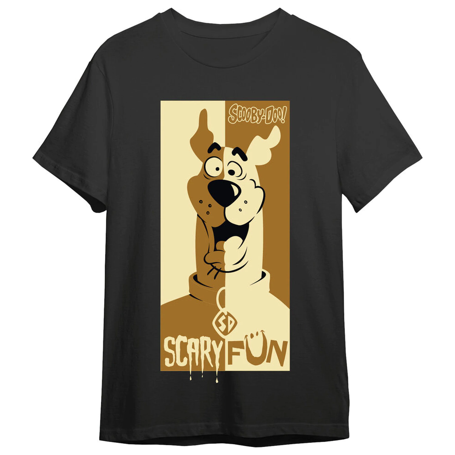 Scooby Doo Scary Fun majica za odrasle fotografija proizvoda