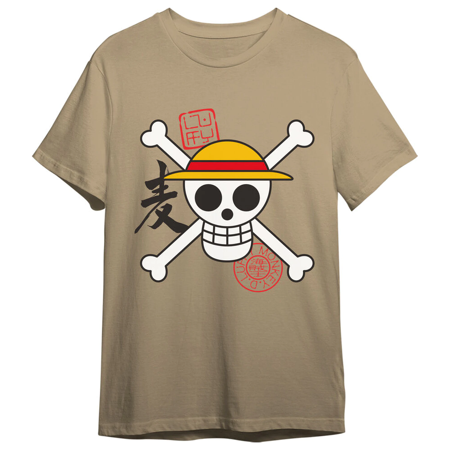 One Piece Skull majica za odrasle fotografija proizvoda