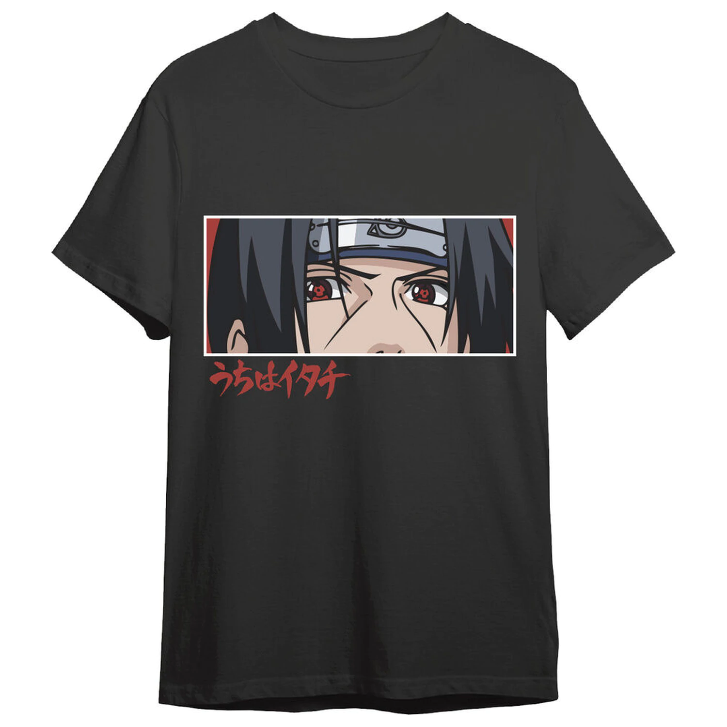 Naruto Shippuden Itachi Eyes odrasla majica kratkih rukava fotografija proizvoda