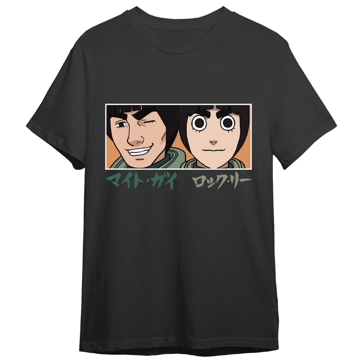 Naruto Shippuden Guy Sensei & Rock Lee Eyes odrasla majica fotografija proizvoda