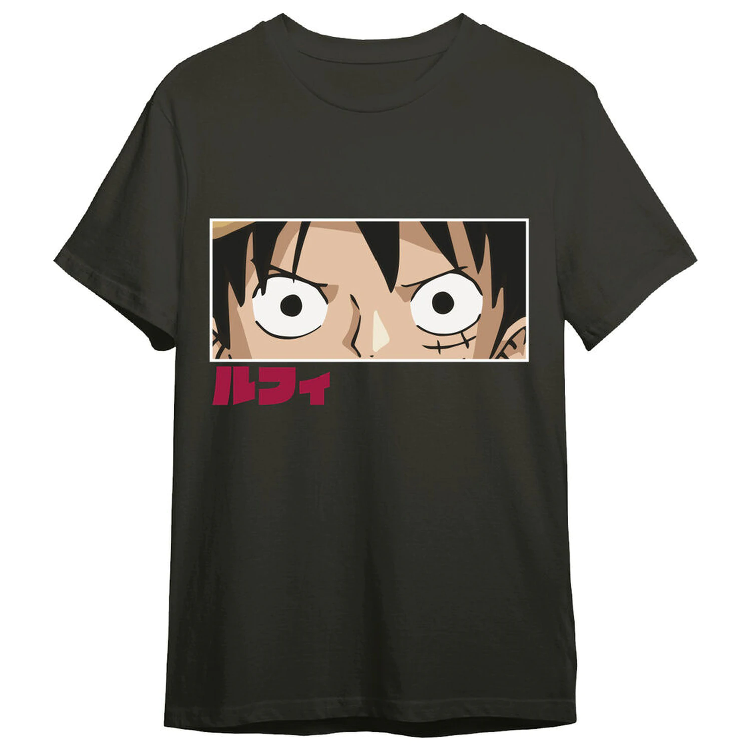 One Piece Monkey D. Luffy Eyes majica za odrasle fotografija proizvoda