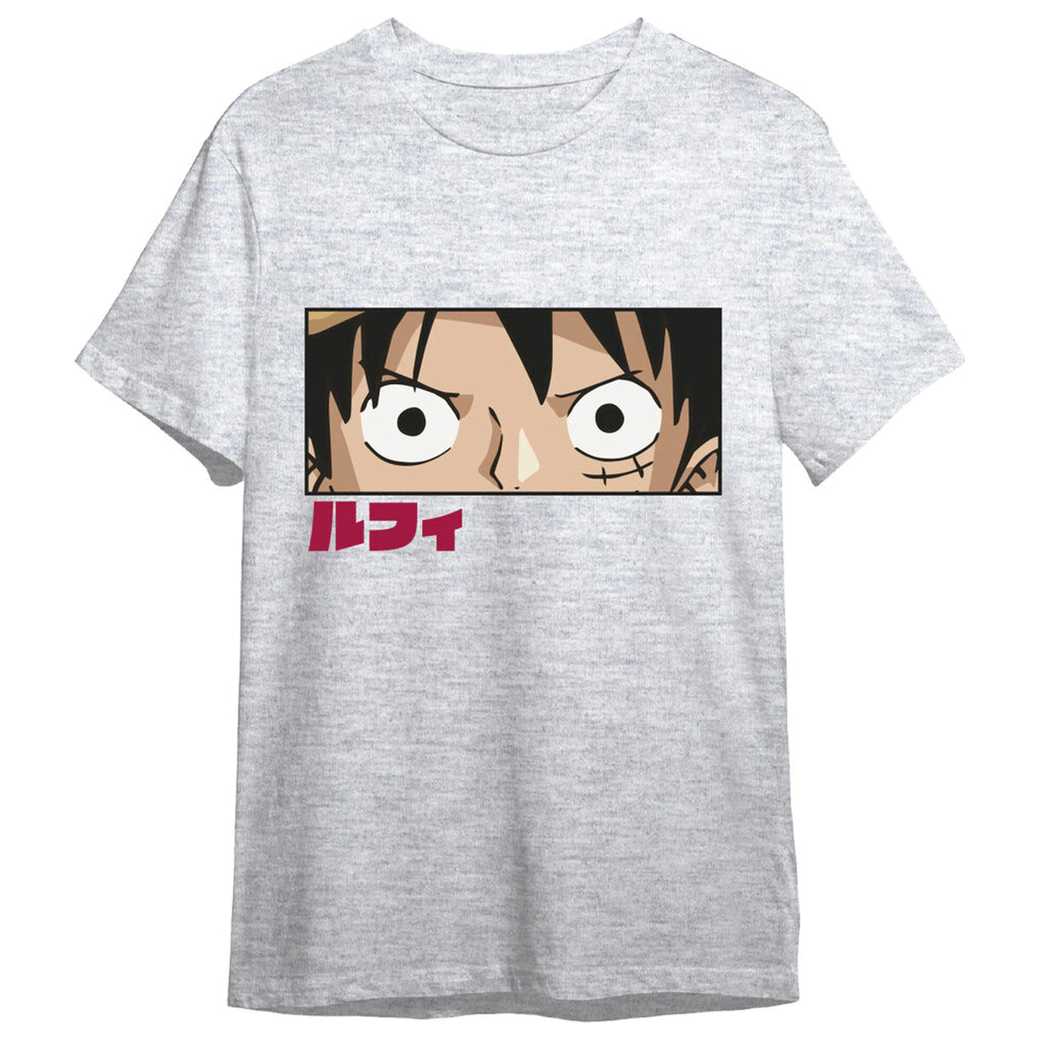 One Piece Monkey D. Luffy Eyes odrasla majica fotografija proizvoda