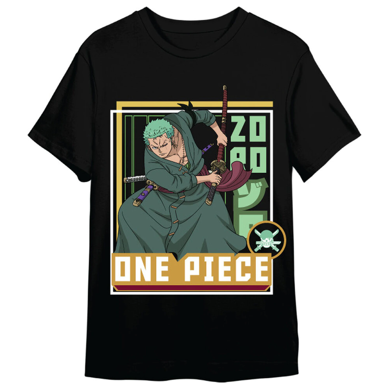 One Piece Roronoa Zoro odrasla majica fotografija proizvoda