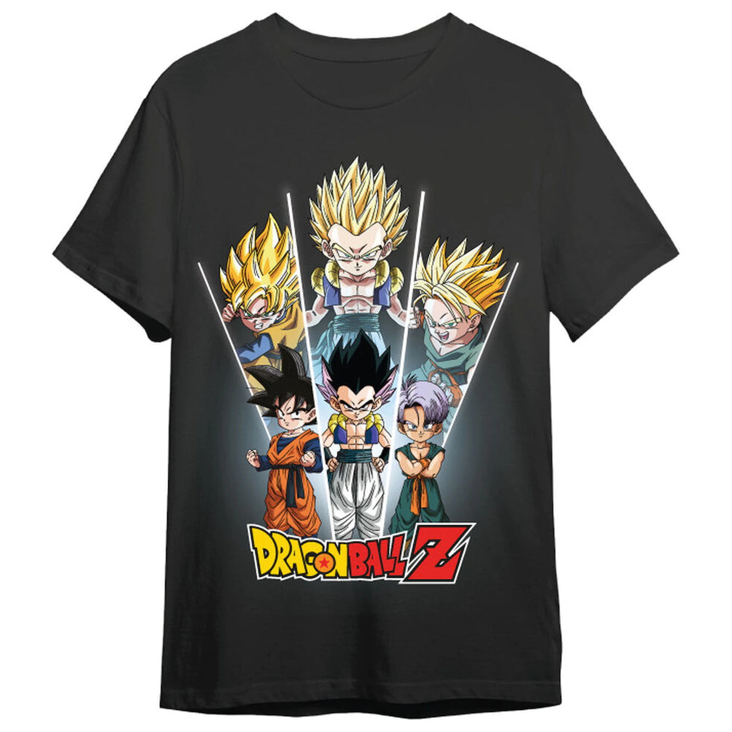 Dragon Ball Z Gotrunks odrasla majica fotografija proizvoda