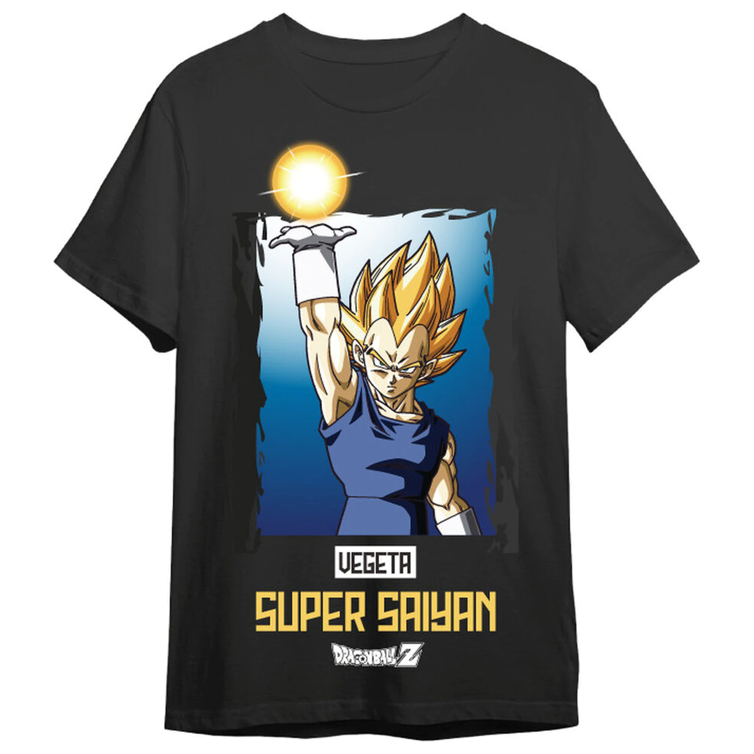 Dragon Ball Z Vegeta Super Saiyan majica za odrasle fotografija proizvoda