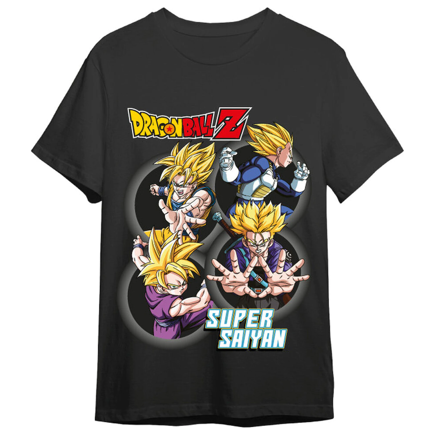 Dragon Ball Z Super Saiyans majica za odrasle fotografija proizvoda