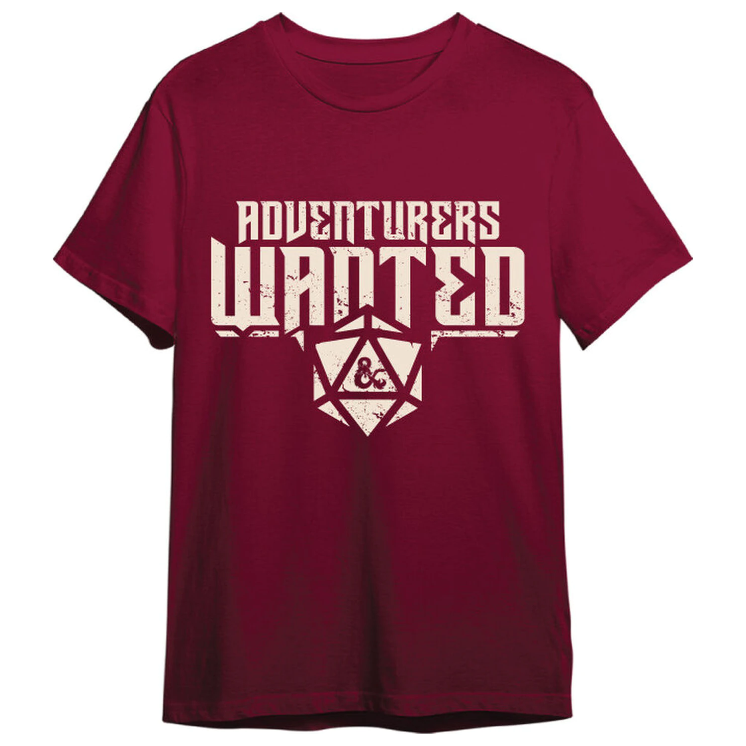 Dungeons & Dragons Adventurers Wanted odrasla majica fotografija proizvoda