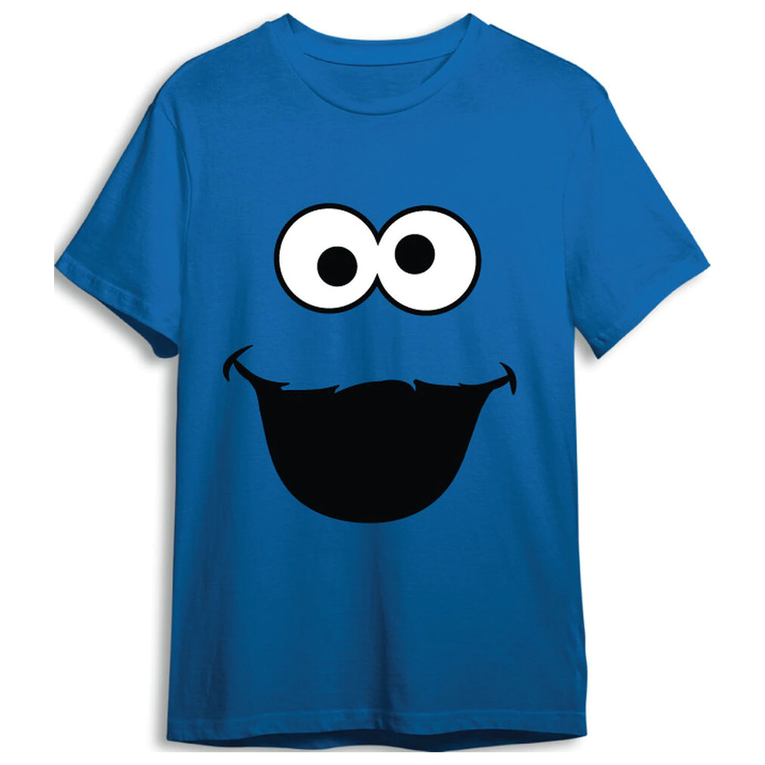 Sesame Street Triki Cookie Monster majica za odrasle fotografija proizvoda