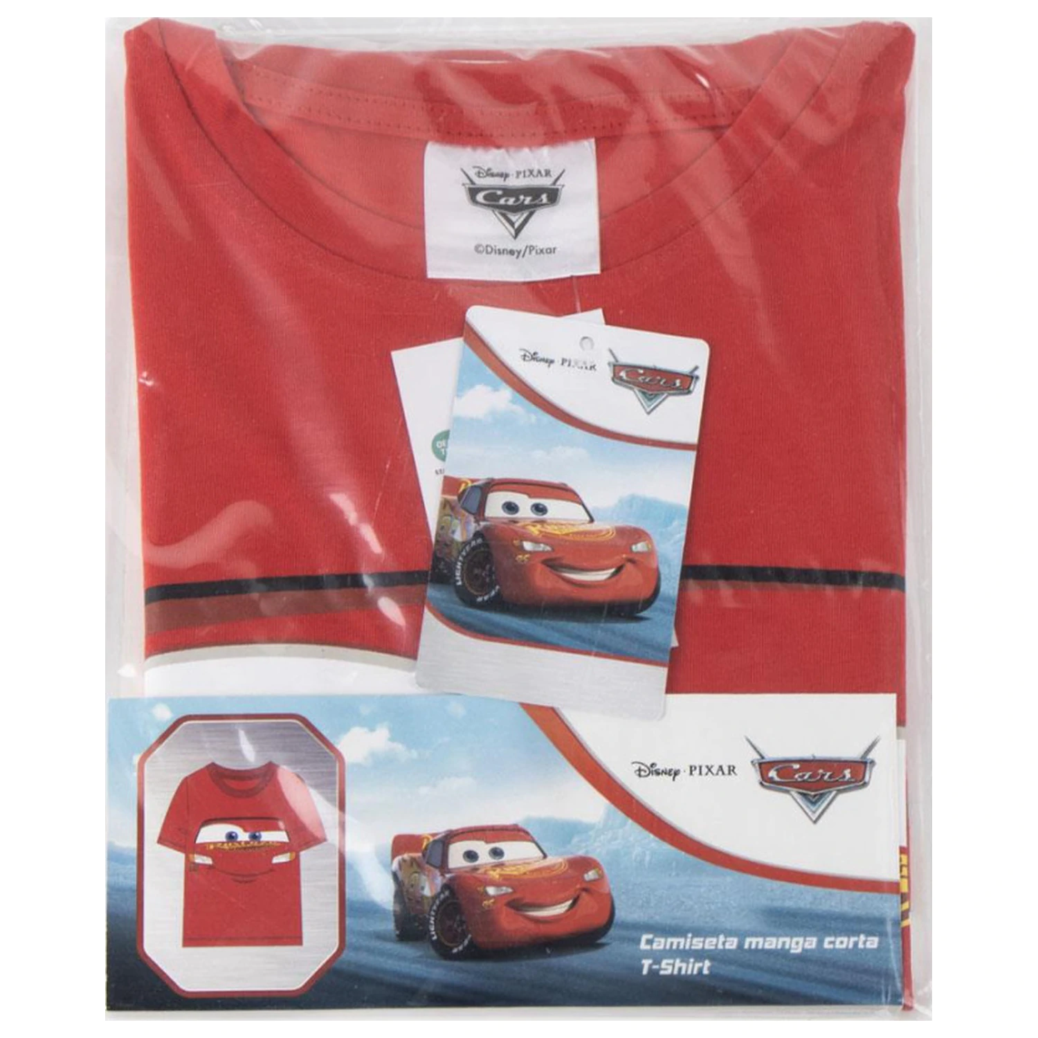 Disney Cars Red dječja kratka majica, gornji dio fotografija proizvoda
