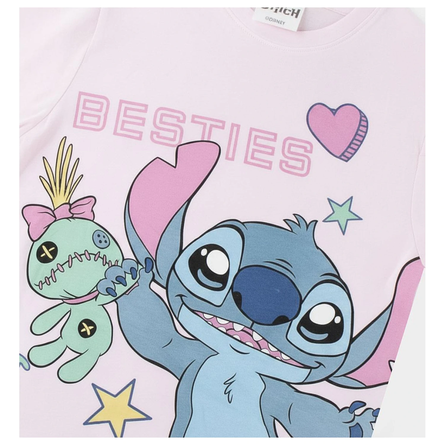 Stitch Besties dječja kratka majica s kratkim rukavima, top fotografija proizvoda