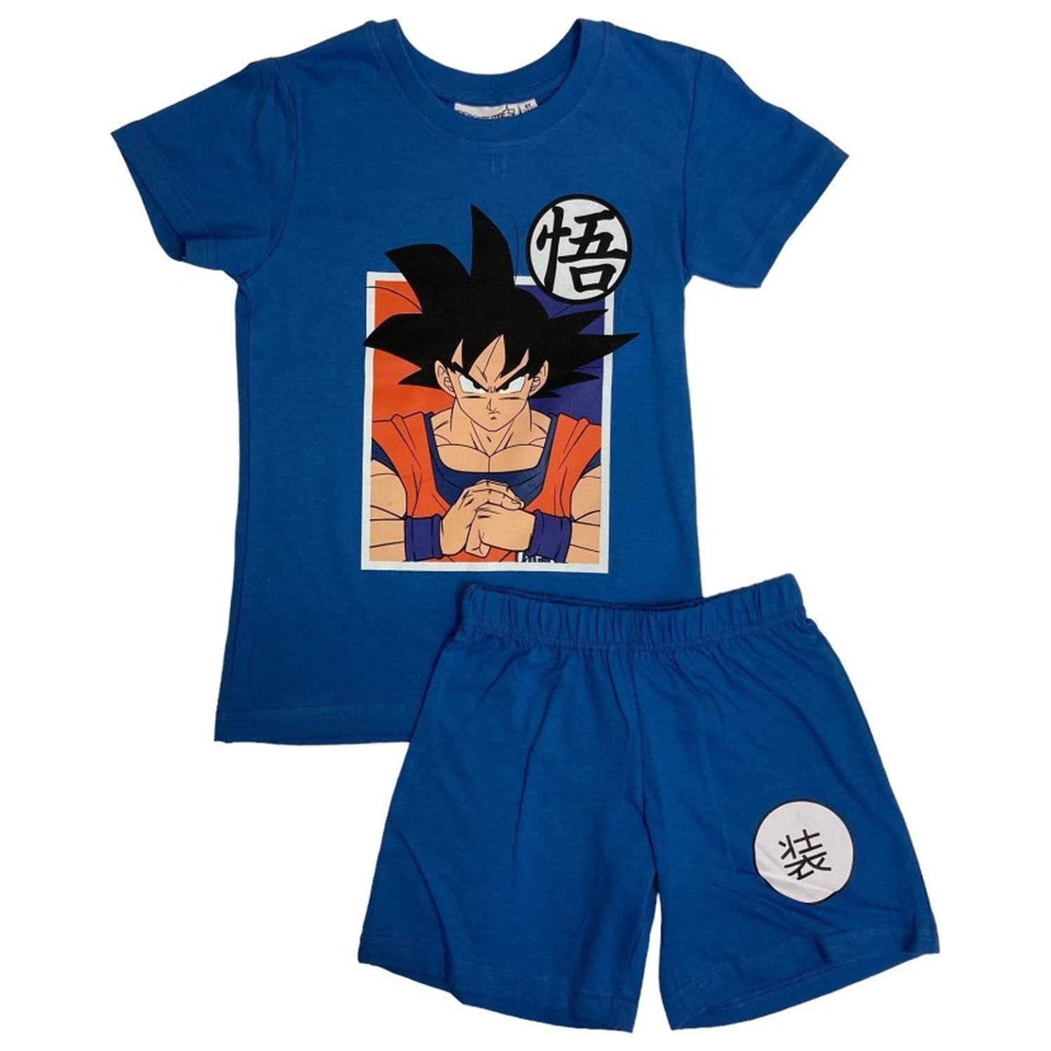 Dragon Ball Super Saiyan Blue Dječja kratka pidžama fotografija proizvoda