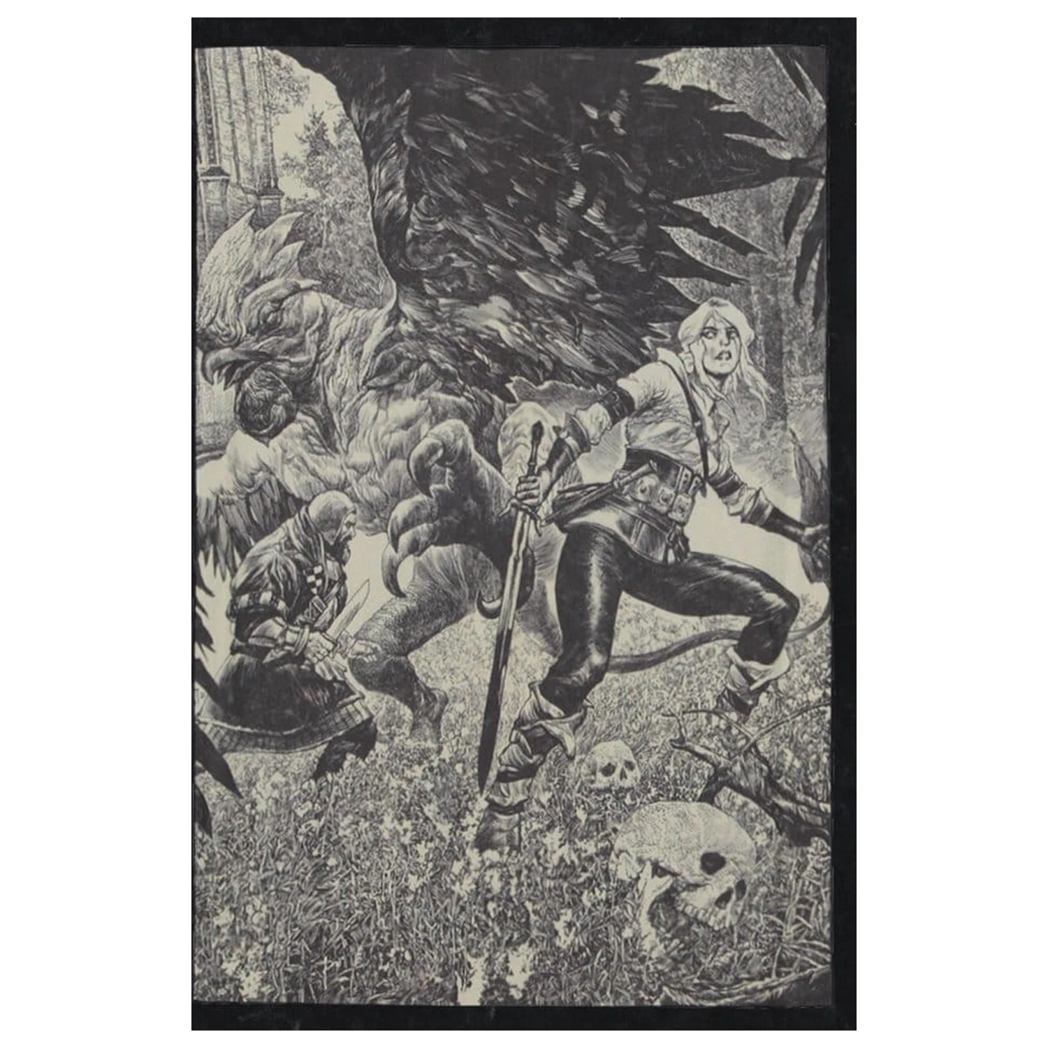 The Witcher majica Ciri and the Basilisk fotografija proizvoda