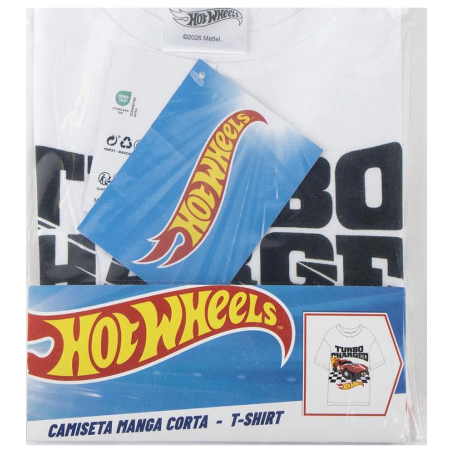 Hot Wheels Turbo Kids' Majica Kratkih Rukava, Gornji Dio fotografija proizvoda
