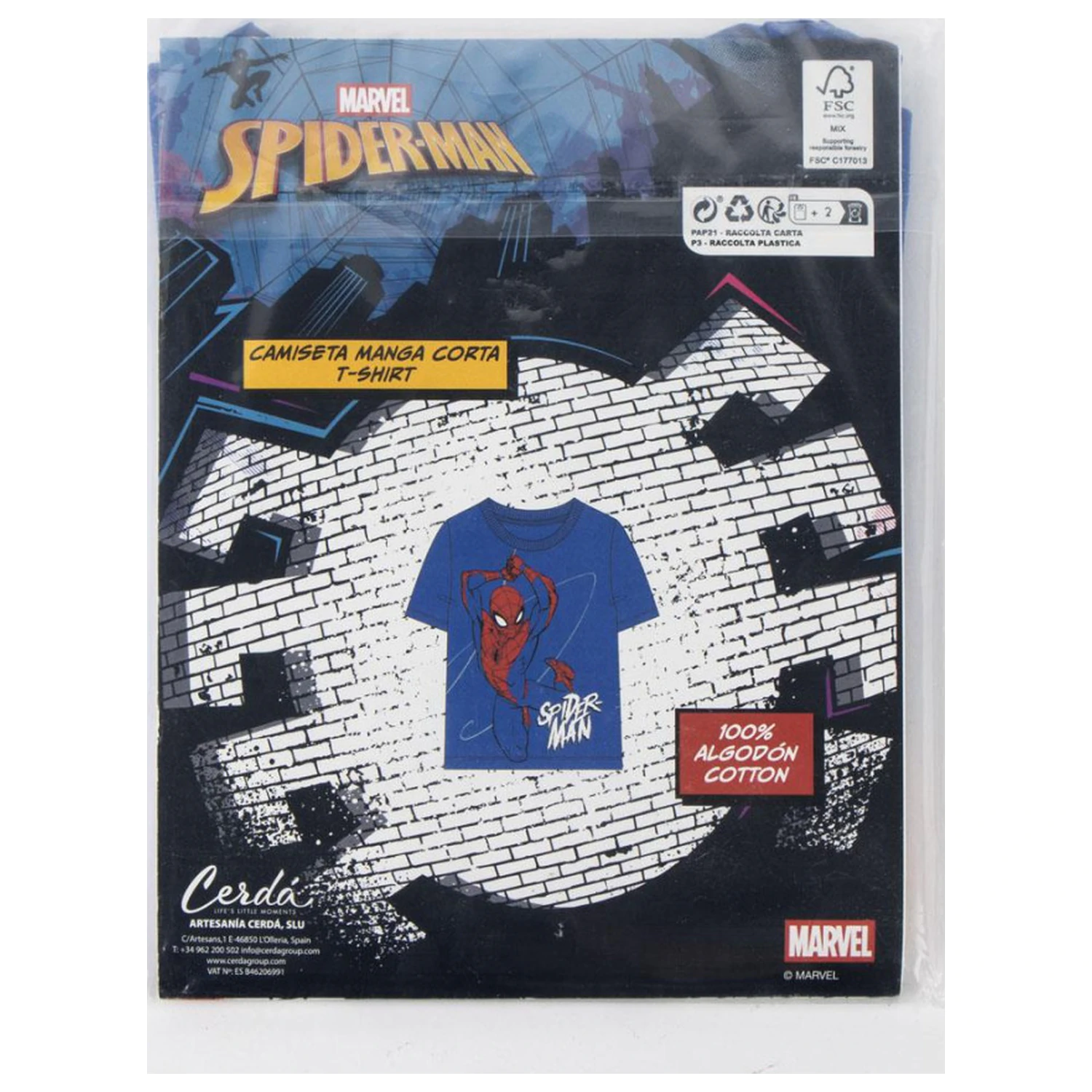 Spider-Man Tour Dječja Kratka Majica Gornji Dio fotografija proizvoda