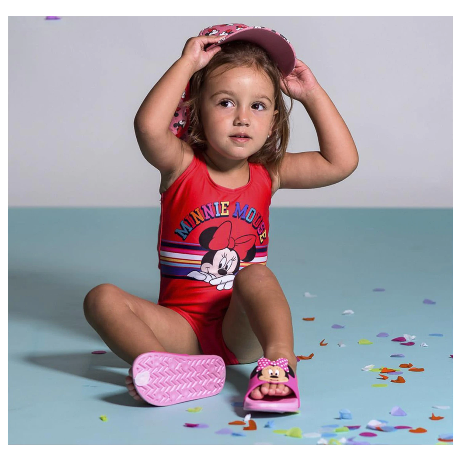 Disney Minnie Roze 3D Dječje Papuče fotografija proizvoda