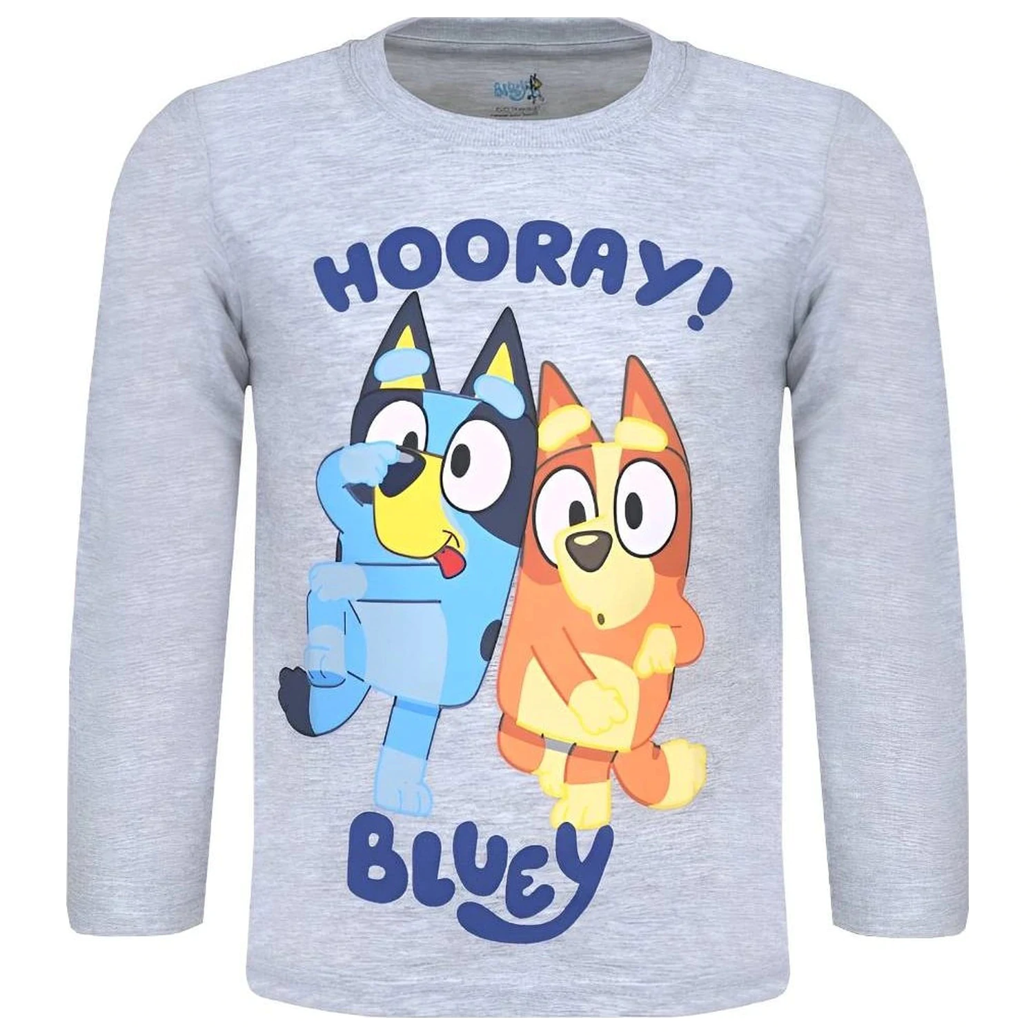 Bluey Hooray! Siva majica / top dugih rukava fotografija proizvoda