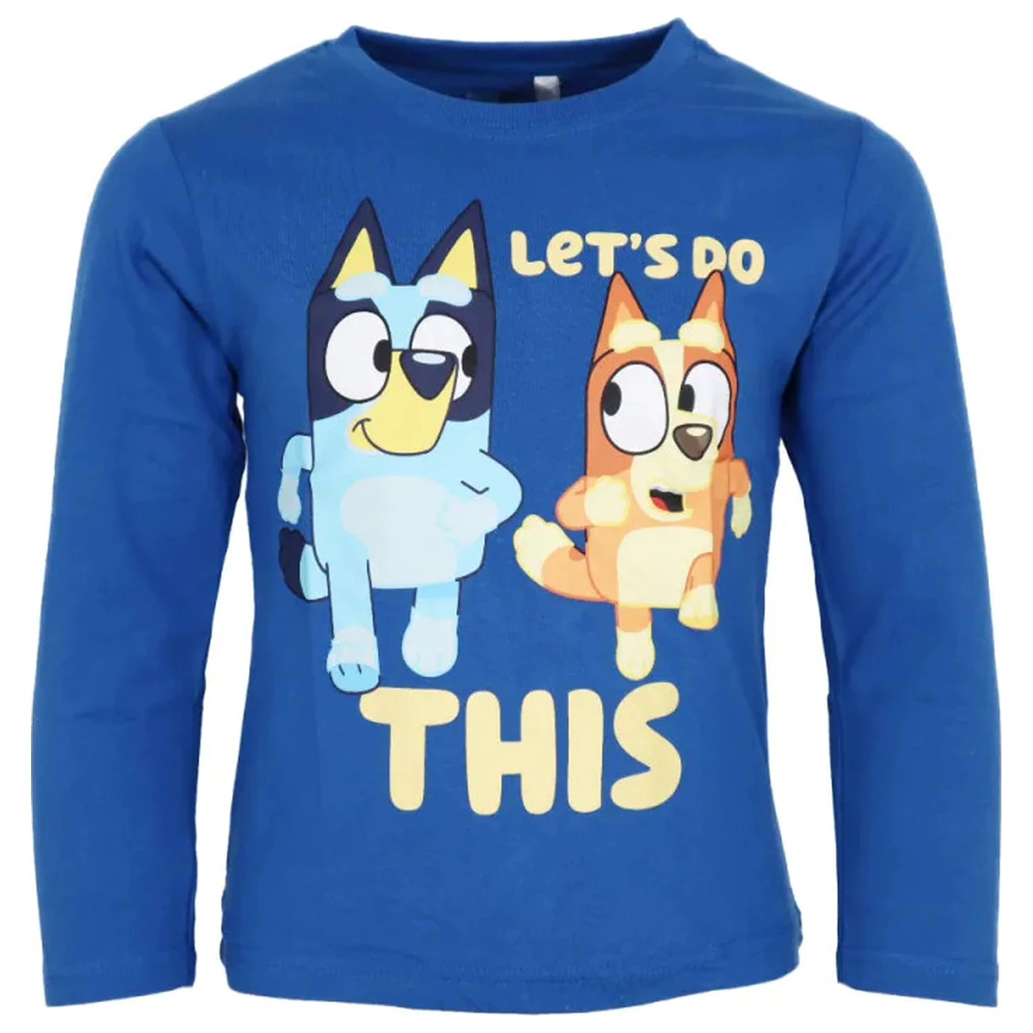 Bluey Let's Do Blue Dječja majica dugih rukava, top fotografija proizvoda