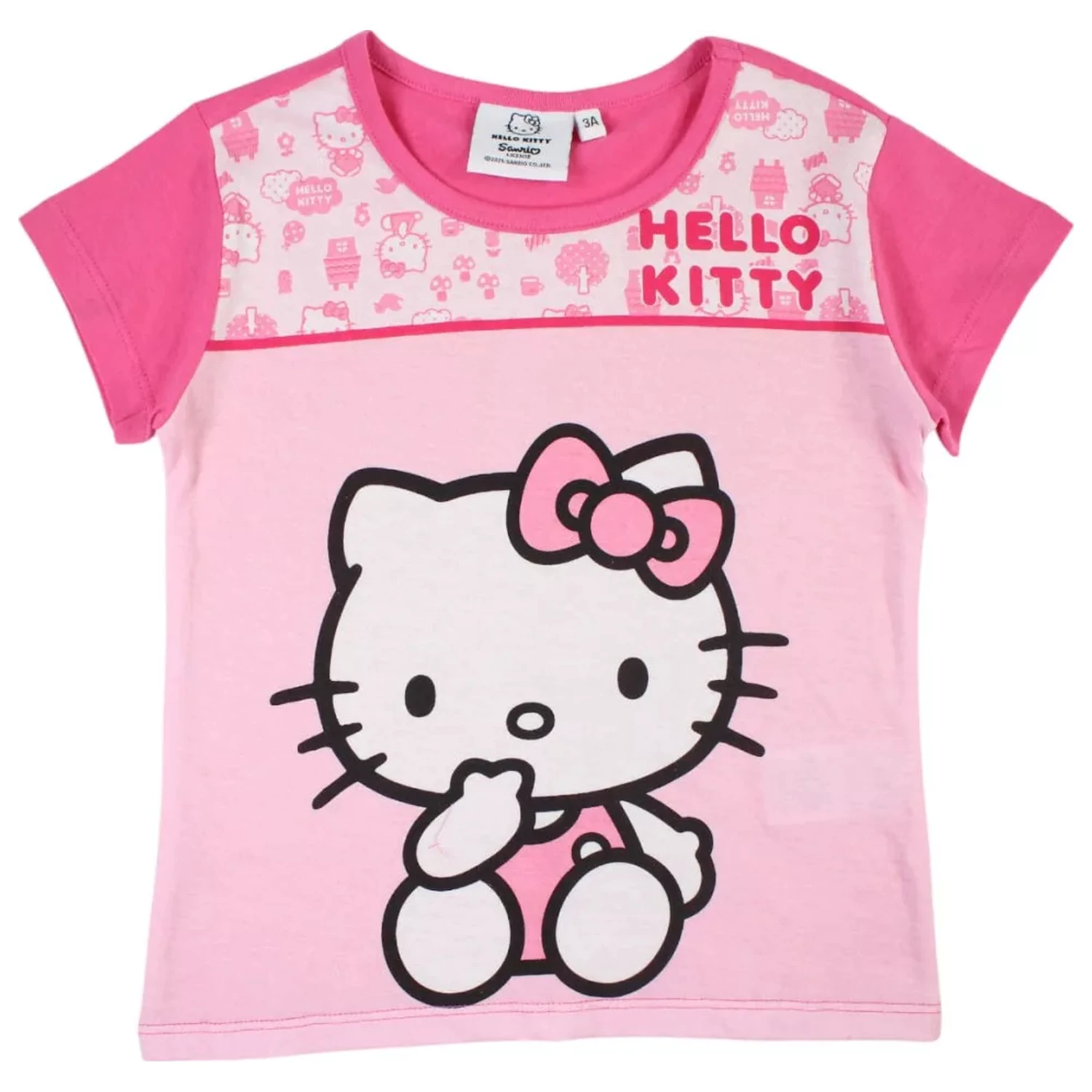 Hello Kitty Cutie Pink dječja kratka pidžama fotografija proizvoda