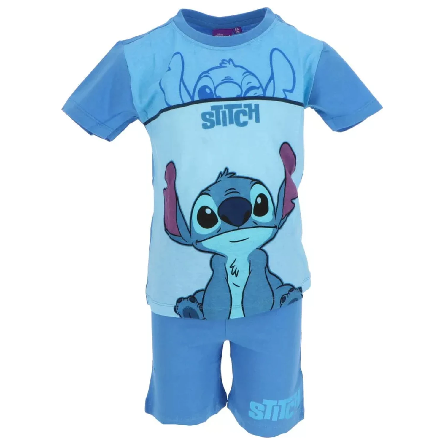 Lilo & Stitch Sweet Light Blue Kids kratka pidžama fotografija proizvoda