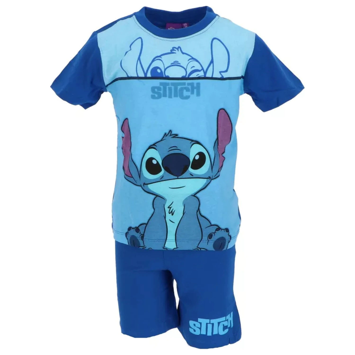 Stitch Sweet Blue Dječja kratka pidžama fotografija proizvoda