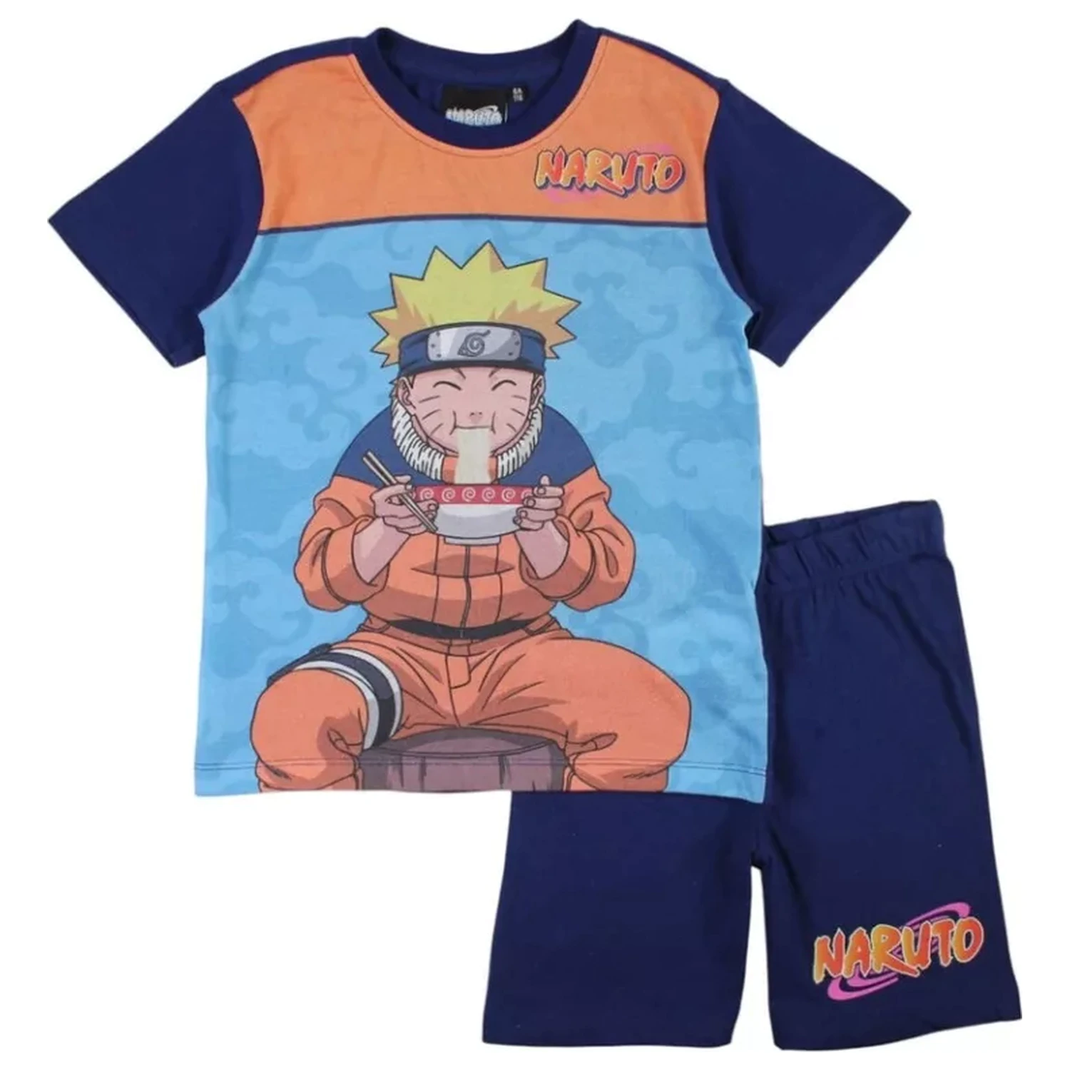 Naruto Ramen plava kratka dječja pidžama fotografija proizvoda