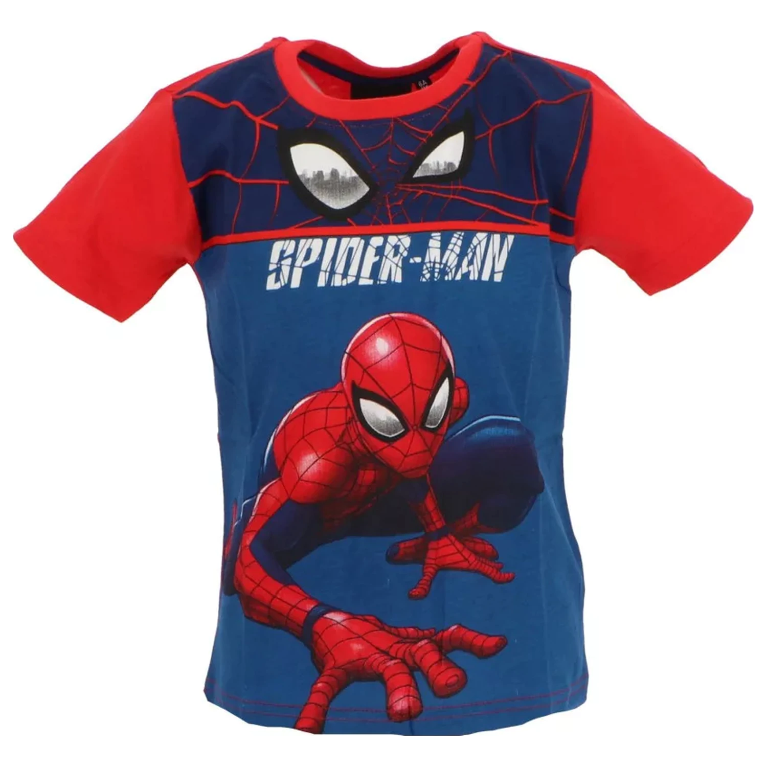 Spider-Man Wall Red dječja majica kratkih rukava, top fotografija proizvoda