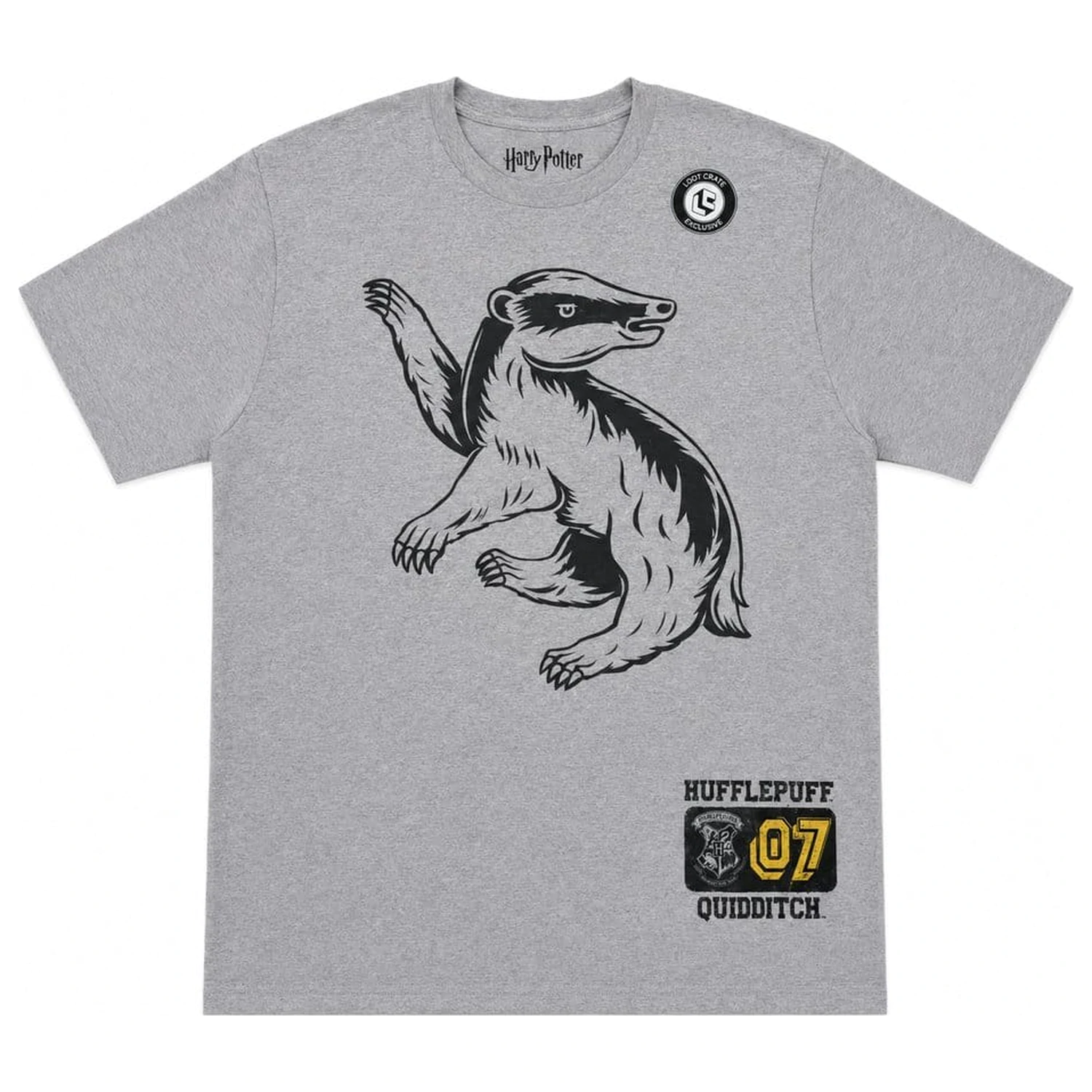 Harry Potter Majica Hufflepuff 07 Quidditch Badger fotografija proizvoda
