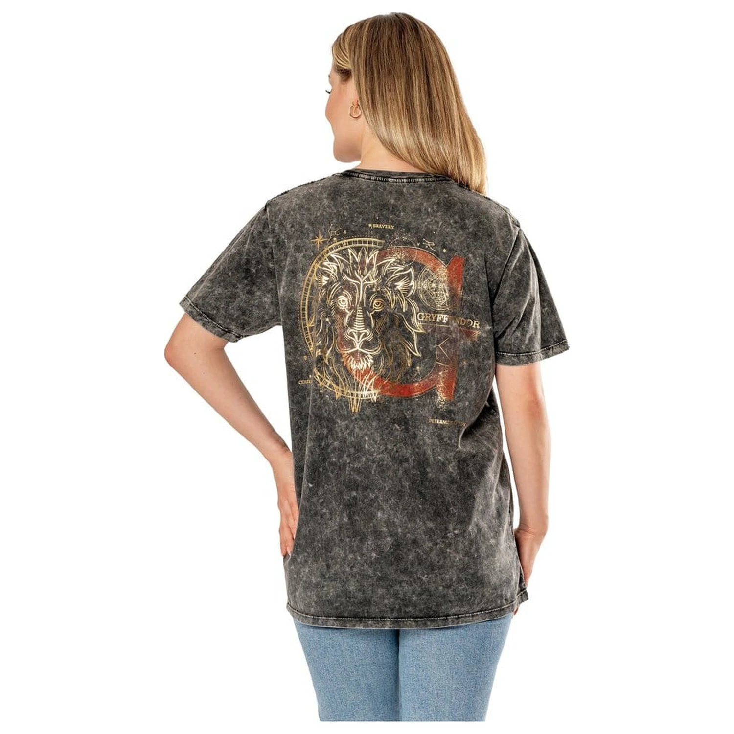 Majica Harry Potter Acid Wash Gryffindor fotografija proizvoda