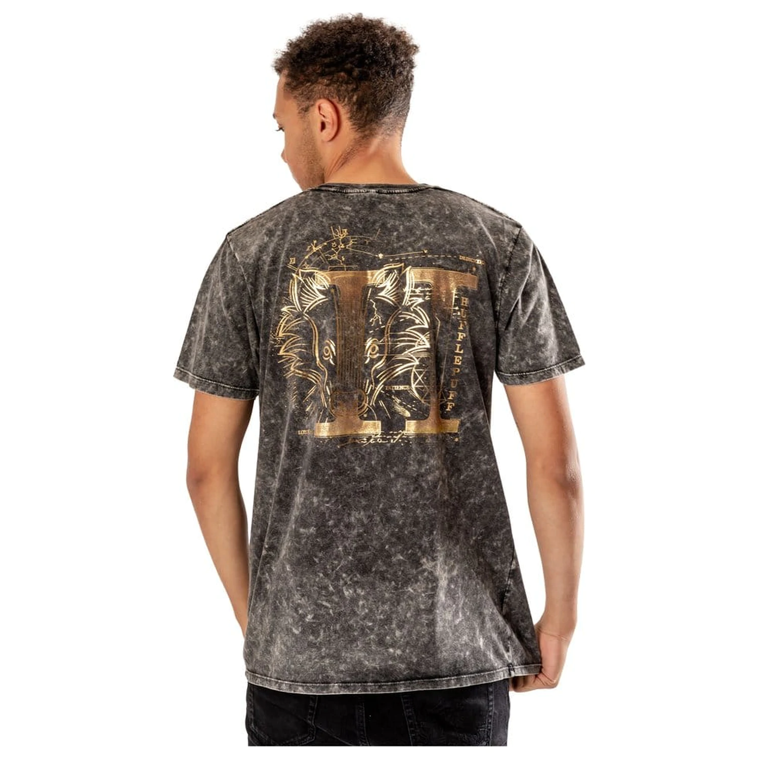 Harry Potter majica Hufflepuff Acid Wash fotografija proizvoda