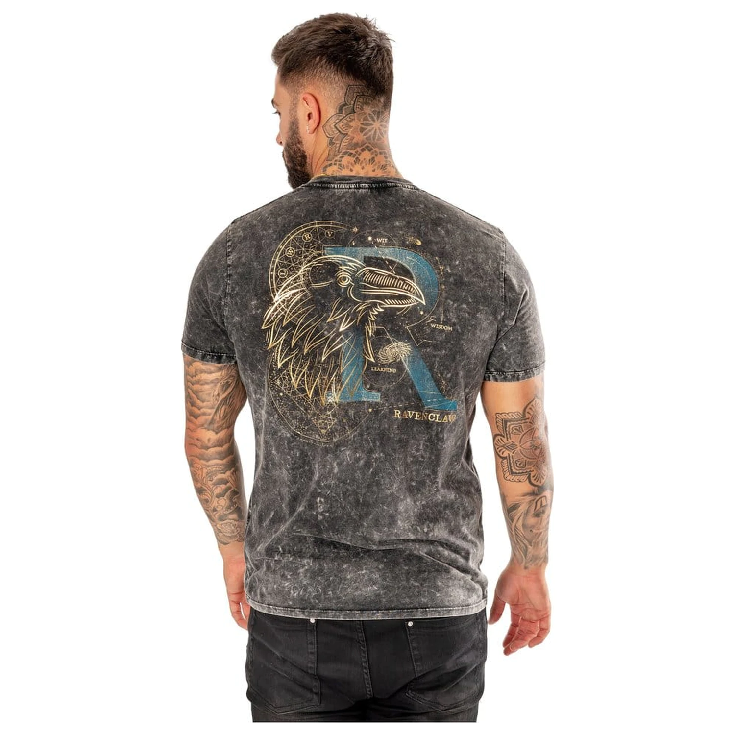 Harry Potter majica Ravenclaw Acid Wash fotografija proizvoda