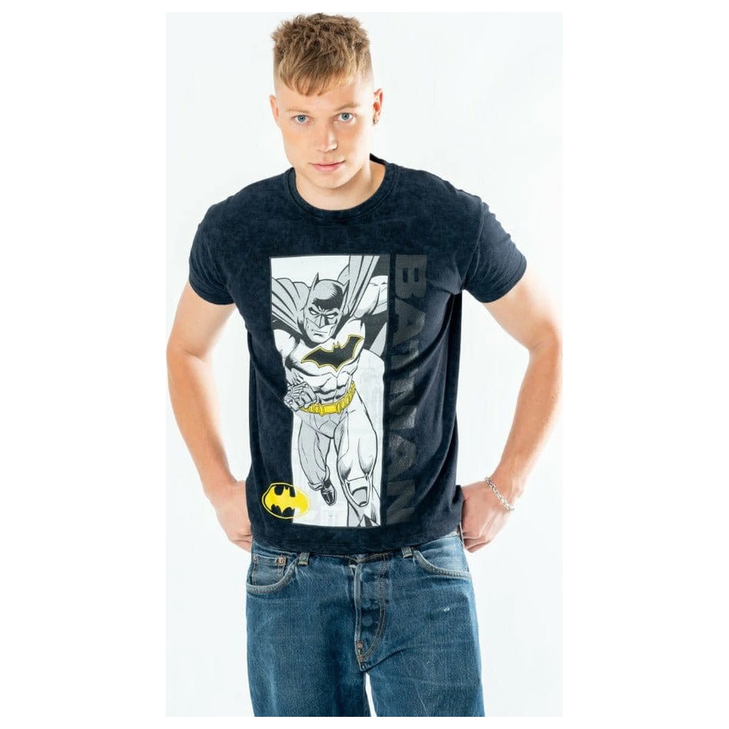 Batman majica Comic Acid Wash fotografija proizvoda