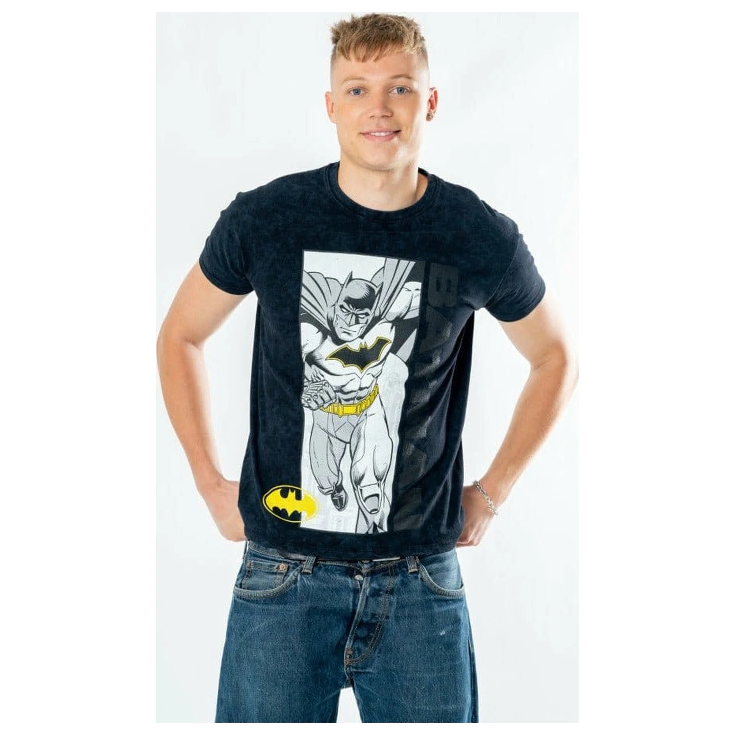 Batman majica Comic Acid Wash fotografija proizvoda