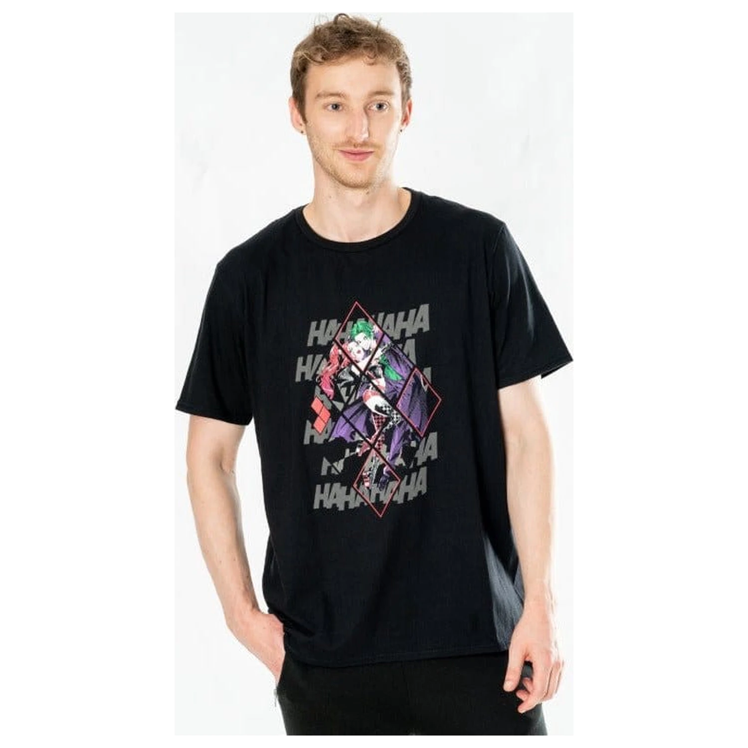 DC Comics majica Harley Quinn Joker Diamond fotografija proizvoda