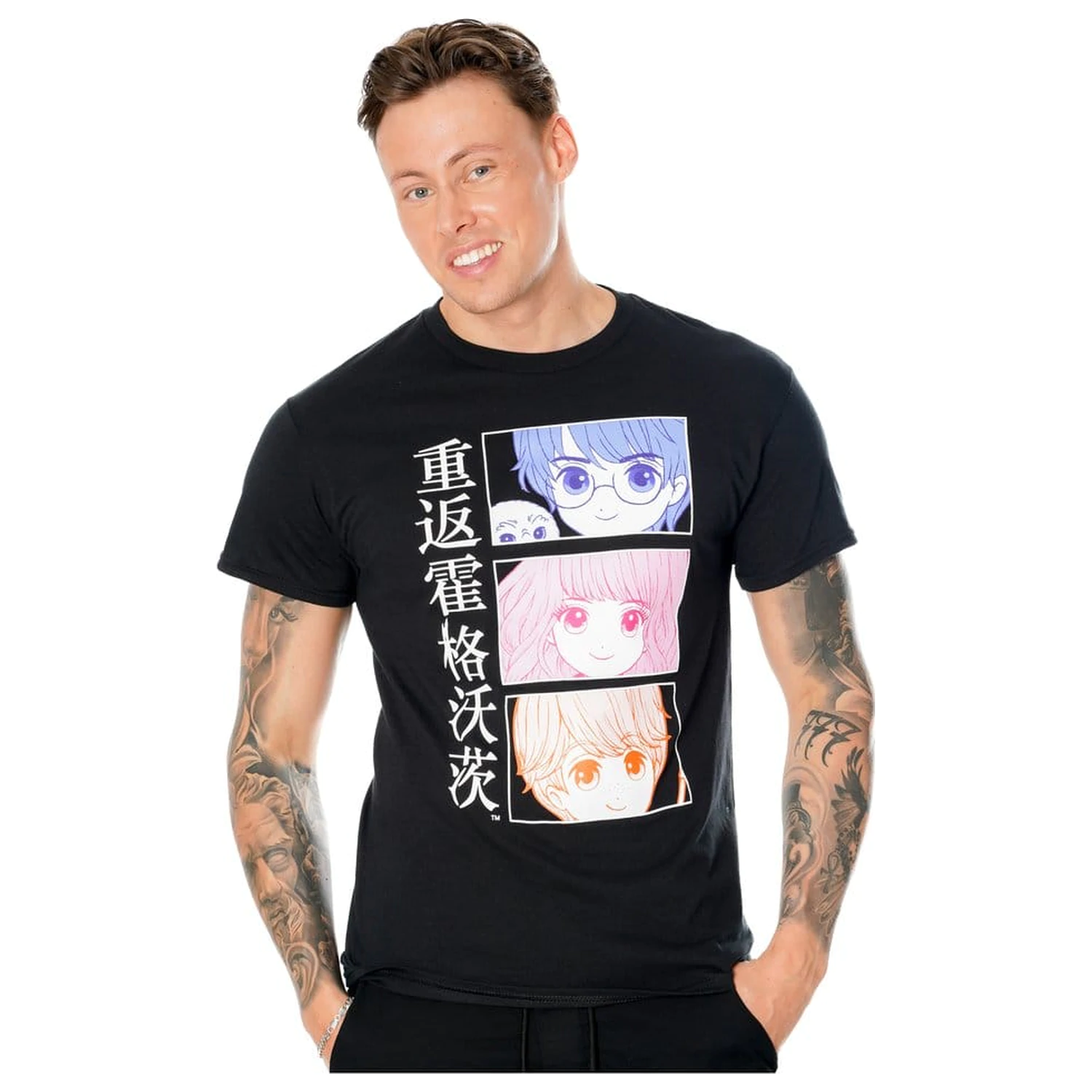 Harry Potter majica Anime Hogwarts fotografija proizvoda