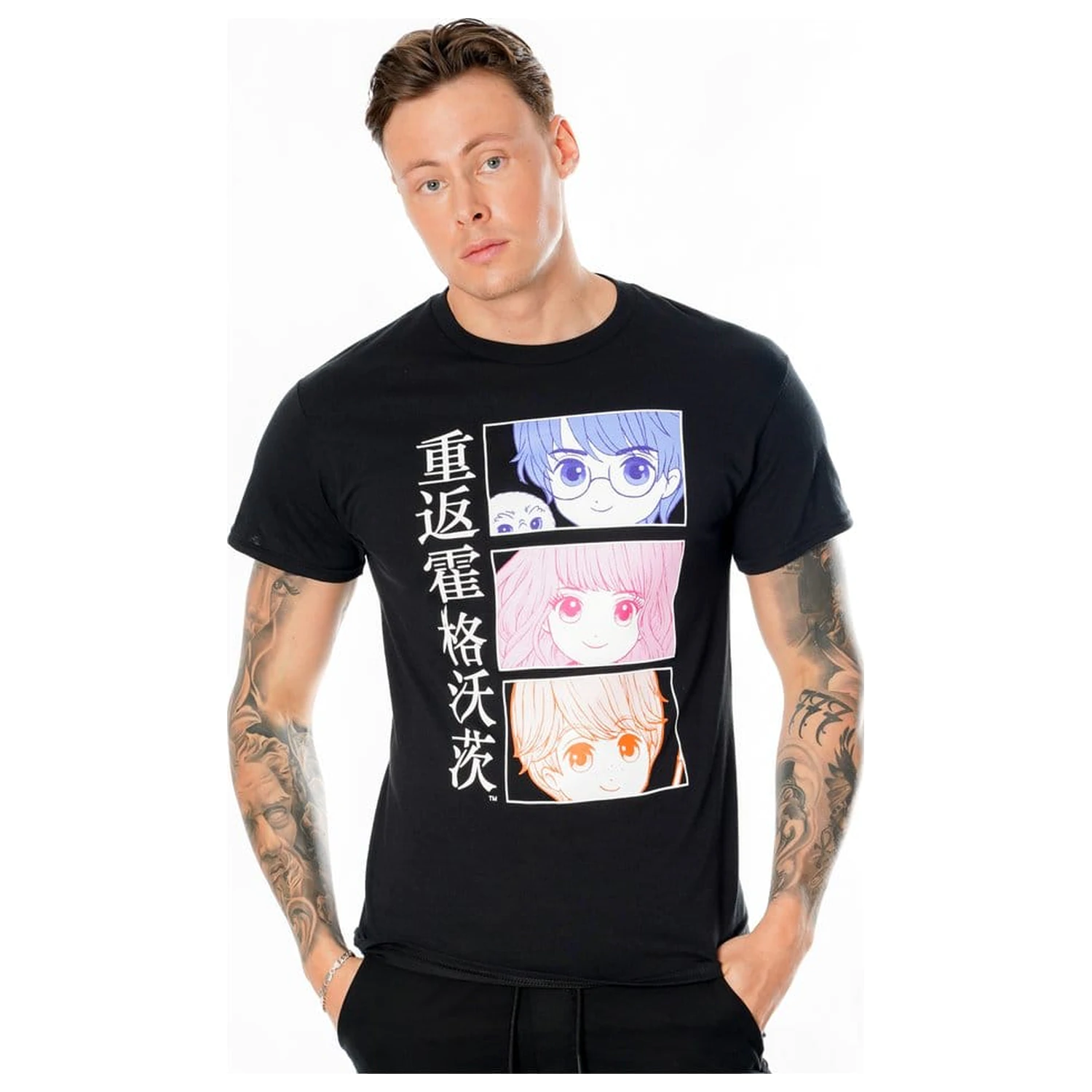 Harry Potter majica Anime Hogwarts fotografija proizvoda