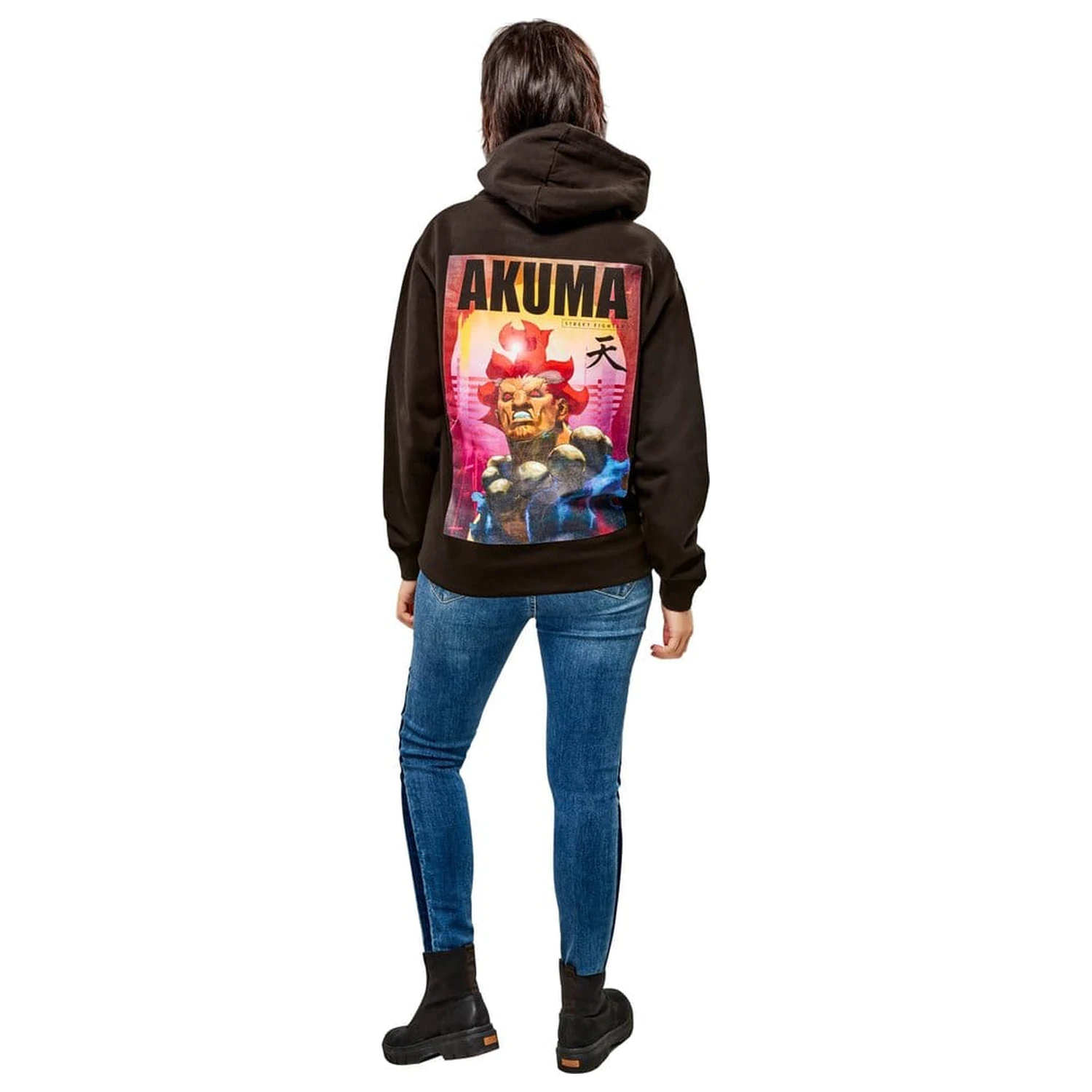 Street Fighter Majica s kapuljačom Akuma Reverse fotografija proizvoda