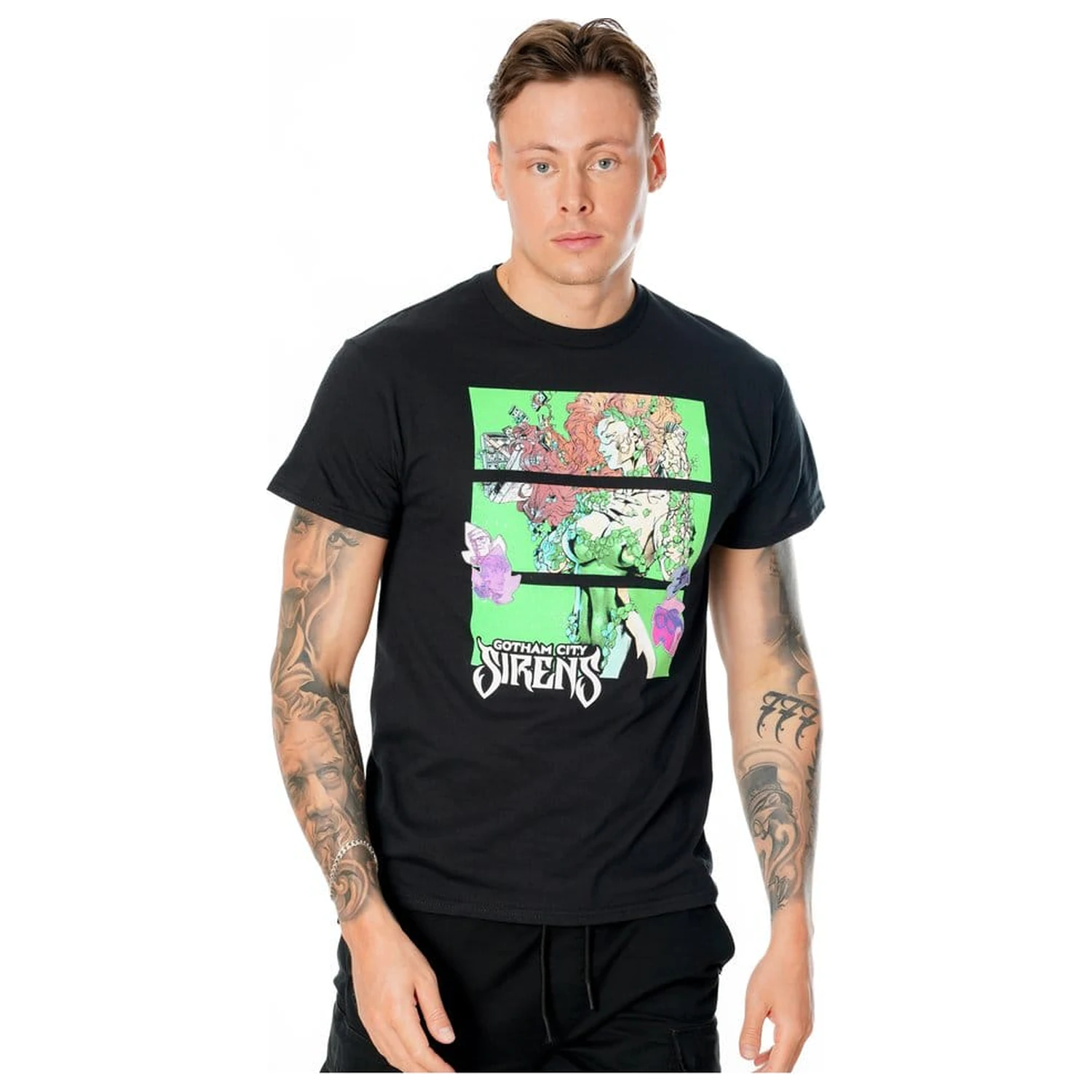 Gotham City Sirens majica Poison Ivy Sirens Cash Black  fotografija proizvoda