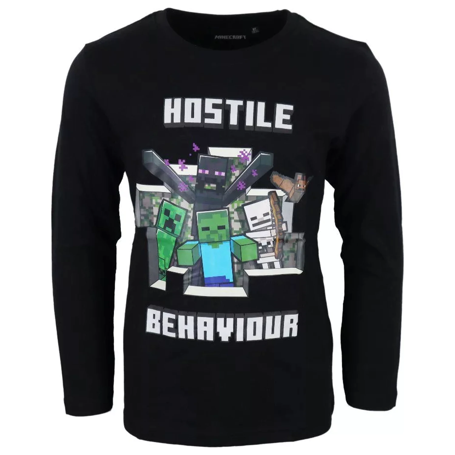 Minecraft Hostile Kids majica dugih rukava, top fotografija proizvoda