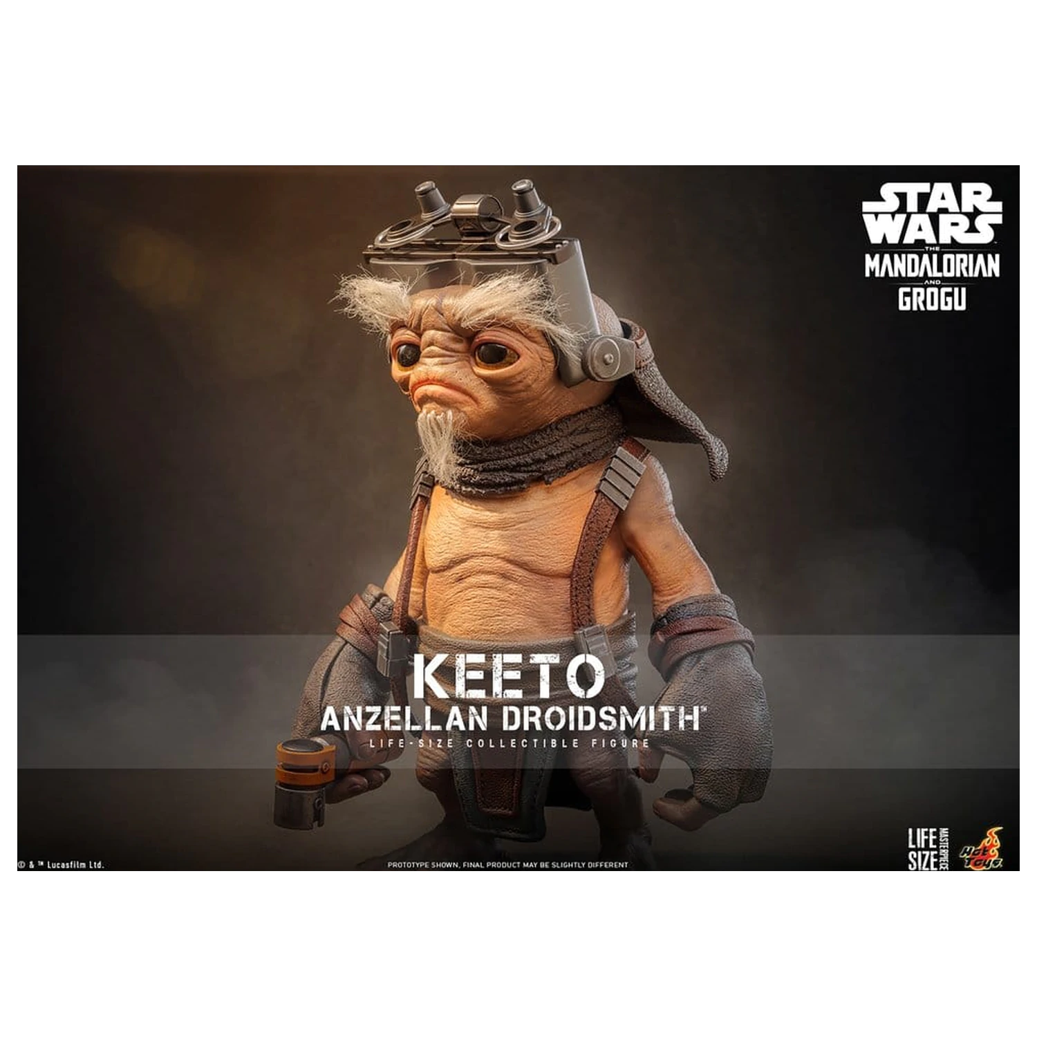 Star Wars: The Mandalorian & Grogu Figura u prirodnoj veličini Masterpiece Figura u prirodnoj veličini Keeto (Anzellan Droidsmith) 26 cm fotografija proizvoda