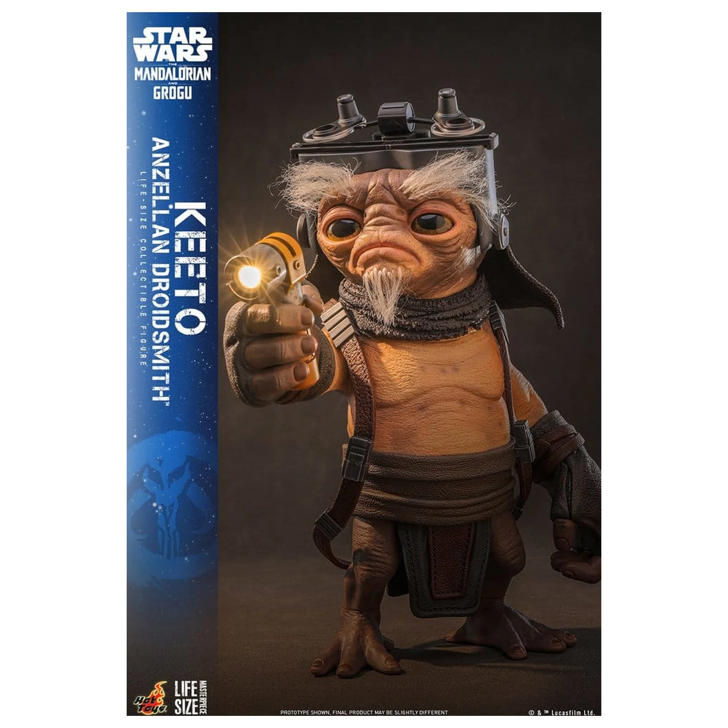 Star Wars: The Mandalorian & Grogu Figura u prirodnoj veličini Masterpiece Figura u prirodnoj veličini Keeto (Anzellan Droidsmith) 26 cm fotografija proizvoda