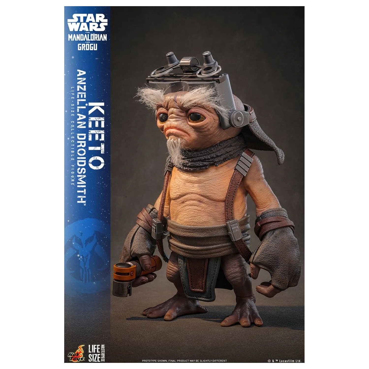 Star Wars: The Mandalorian & Grogu Figura u prirodnoj veličini Masterpiece Figura u prirodnoj veličini Keeto (Anzellan Droidsmith) 26 cm fotografija proizvoda