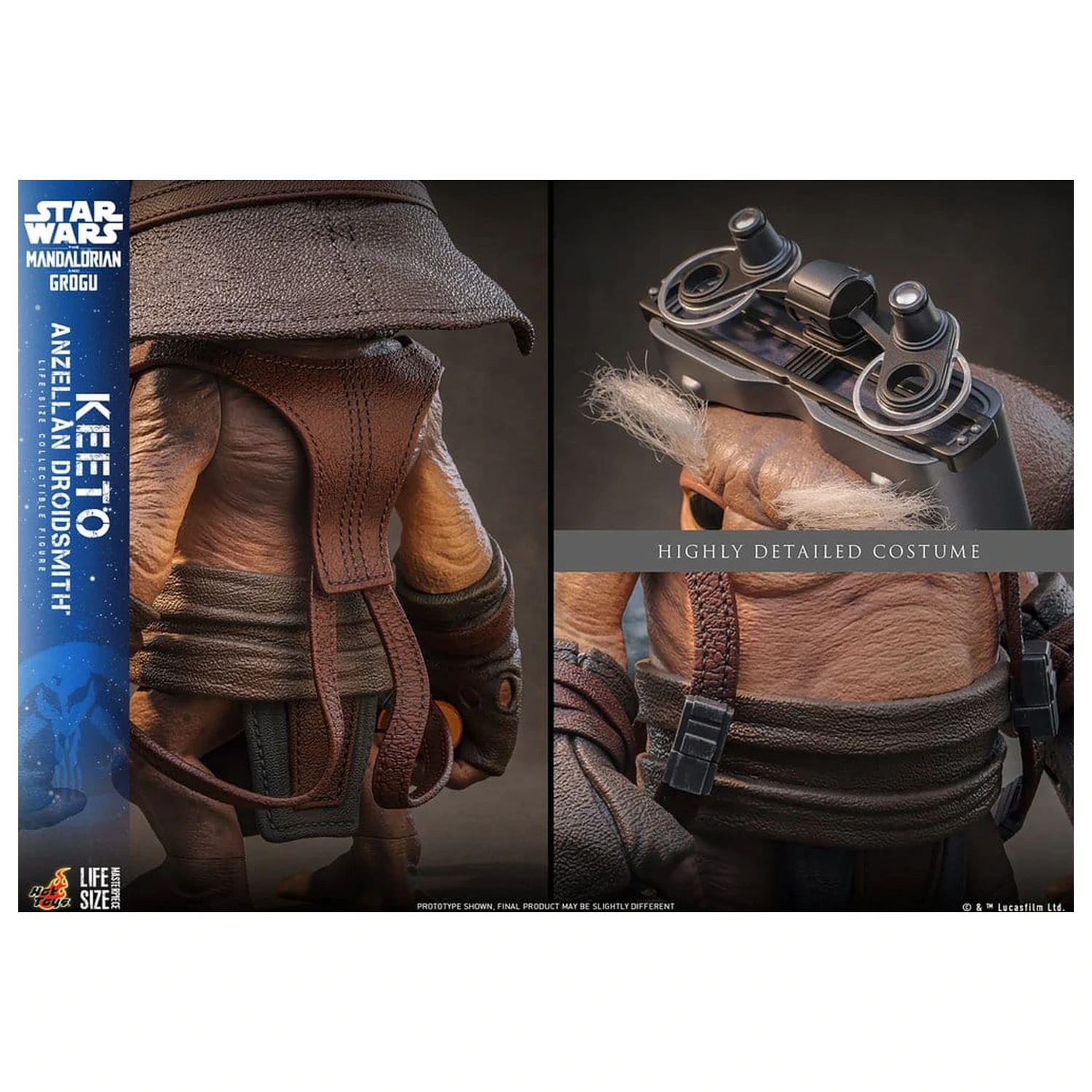 Star Wars: The Mandalorian & Grogu Figura u prirodnoj veličini Masterpiece Figura u prirodnoj veličini Keeto (Anzellan Droidsmith) 26 cm fotografija proizvoda