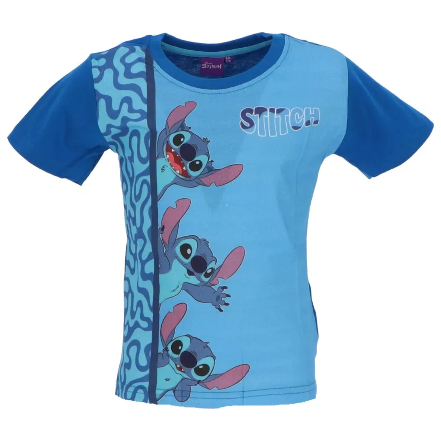 Stitch Loving Look Blue dječja kratka majica, top fotografija proizvoda